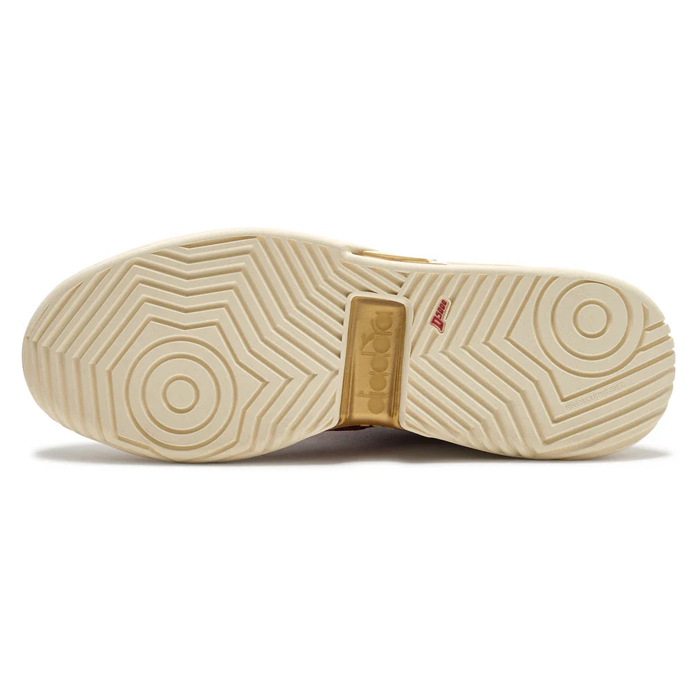 B. Elite Star Tennis Shoes Whisper White and Garnet