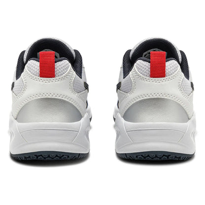 Juniors S Challenge 6 SL Tennis Shoes White and Blue Corsair