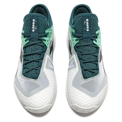 Men's Speed Blushield Fly 5 AG Tennis Shoes Shaded Spruce and Black