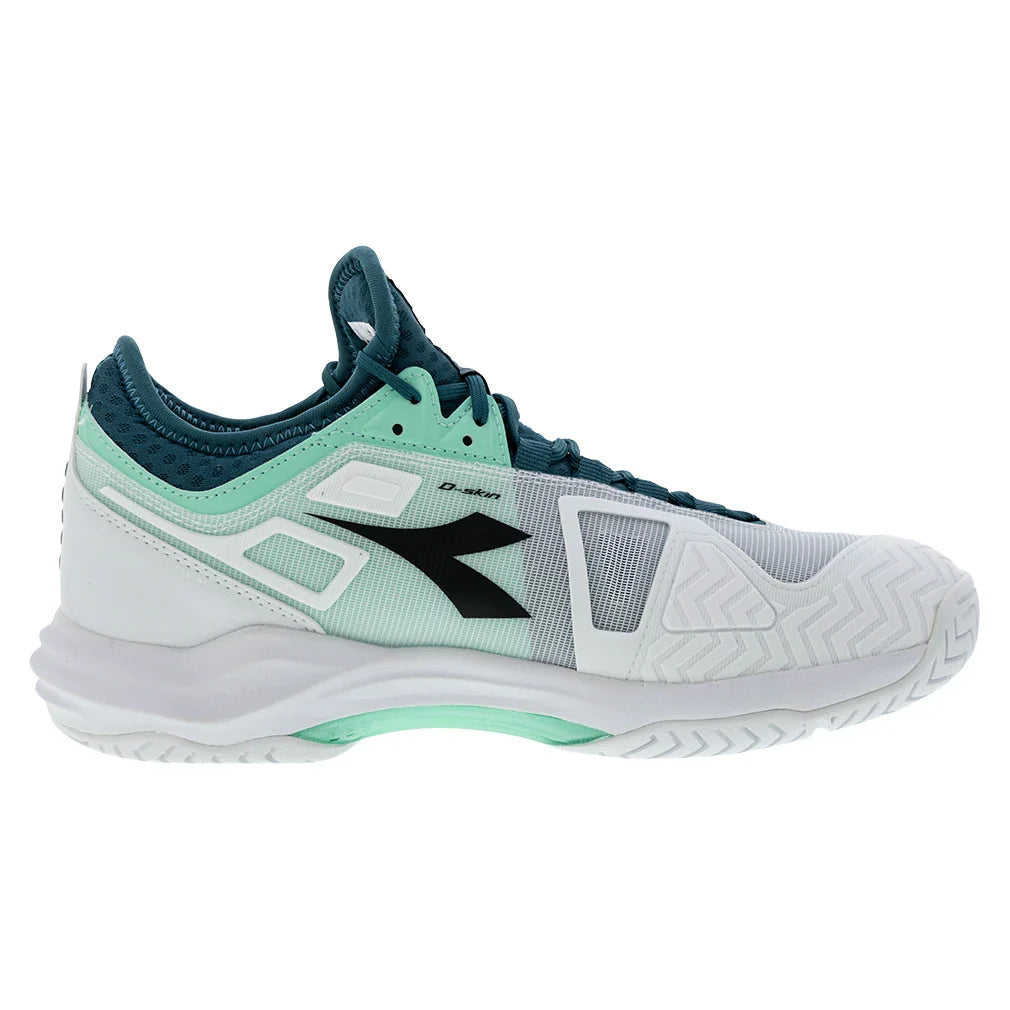 Men's Speed Blushield Fly 5 AG Tennis Shoes Shaded Spruce and Black