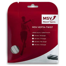 MSV Hepta Twist 125 White Tennis String-Strings-Mauve Sports-19016-DEFAULT-L-1-[Sku]-Tennis Express