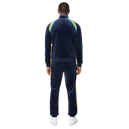 Sergio Tacchini Banda Velour Track Jacket - Maritime Blue