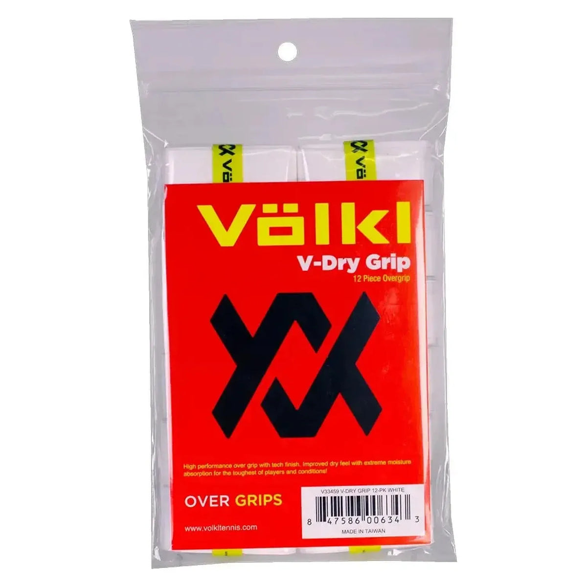 V Dry Tennis Overgrip 30 Pack-Accessories-Volkl-196005-w-Tennis Express