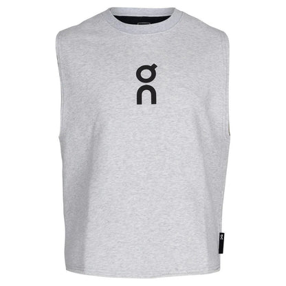 Men's Club Crop Tennis Crew-Apparel-On-1MF1089-S25-Gray_b995e973-2d68-44c9-9e46-8e4cc5ecdcd7-Tennis Express