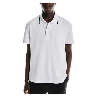 Men's Courtside Tennis Polo White