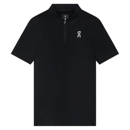 Men's Court Tennis Polo-Apparel-On-1MG10160-Black-Tennis Express