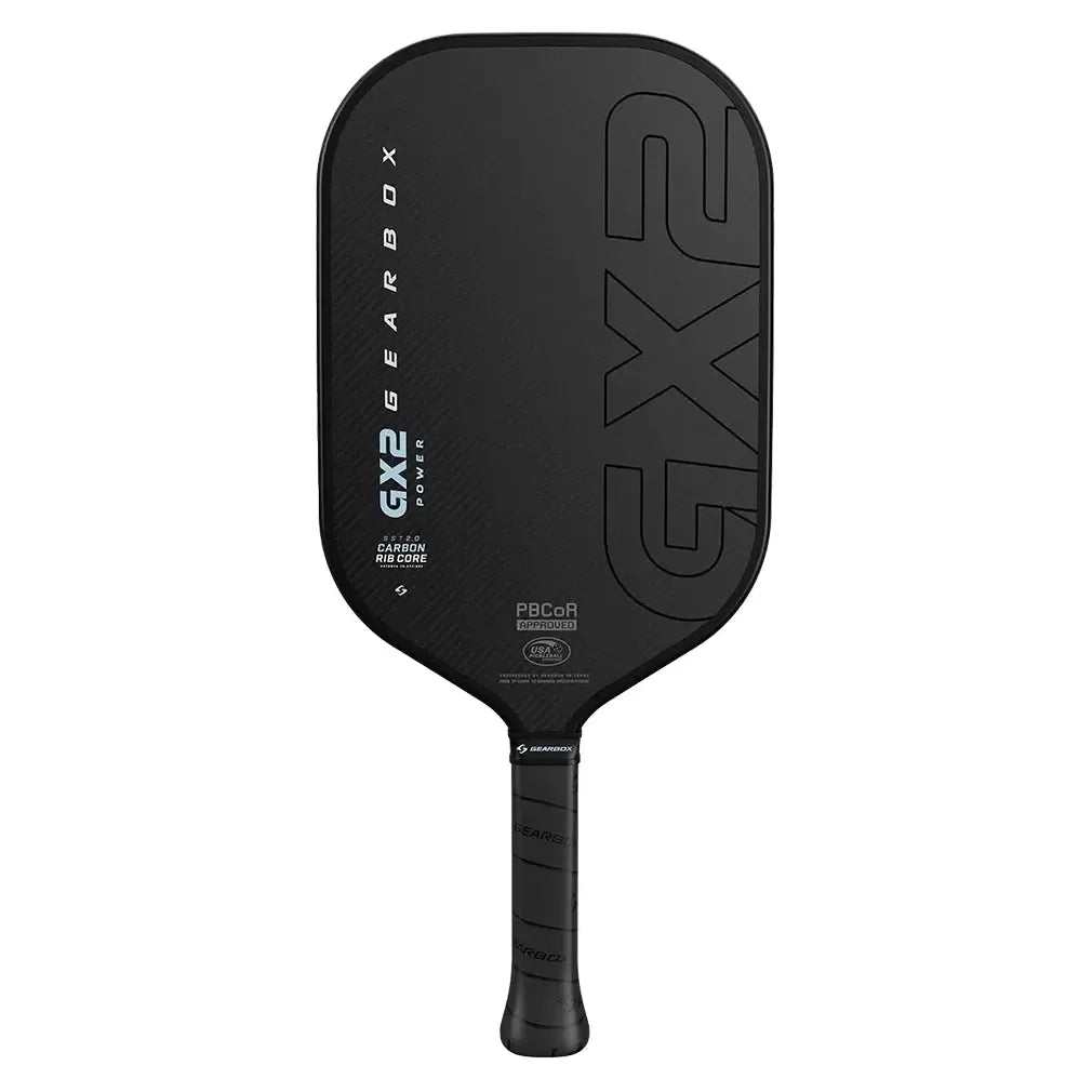 GX2 Power Elongated Pickleball Paddle Black and Blue