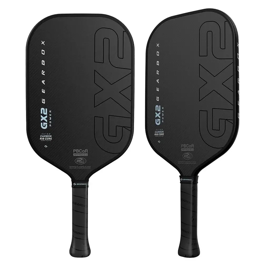 GX2 Power Elongated Pickleball Paddle Black and Blue