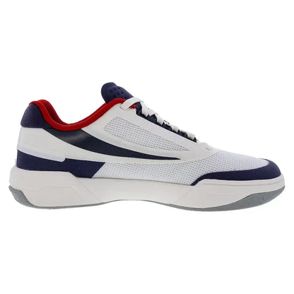 Men's FX-25 Tennis Shoes White and Navy - Size 7