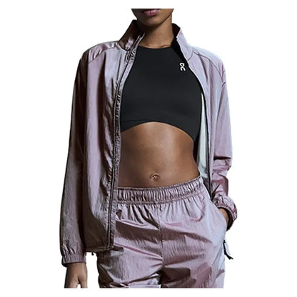 Women's Courtside Tennis Jacket Pink