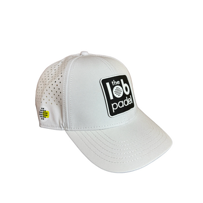 The Lob Padel Cap White