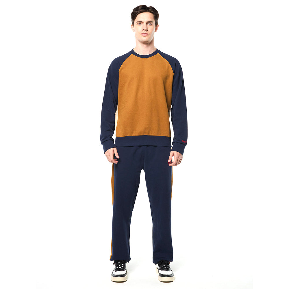 Sergio Tacchini Suonare Crewneck - Bronze Brown