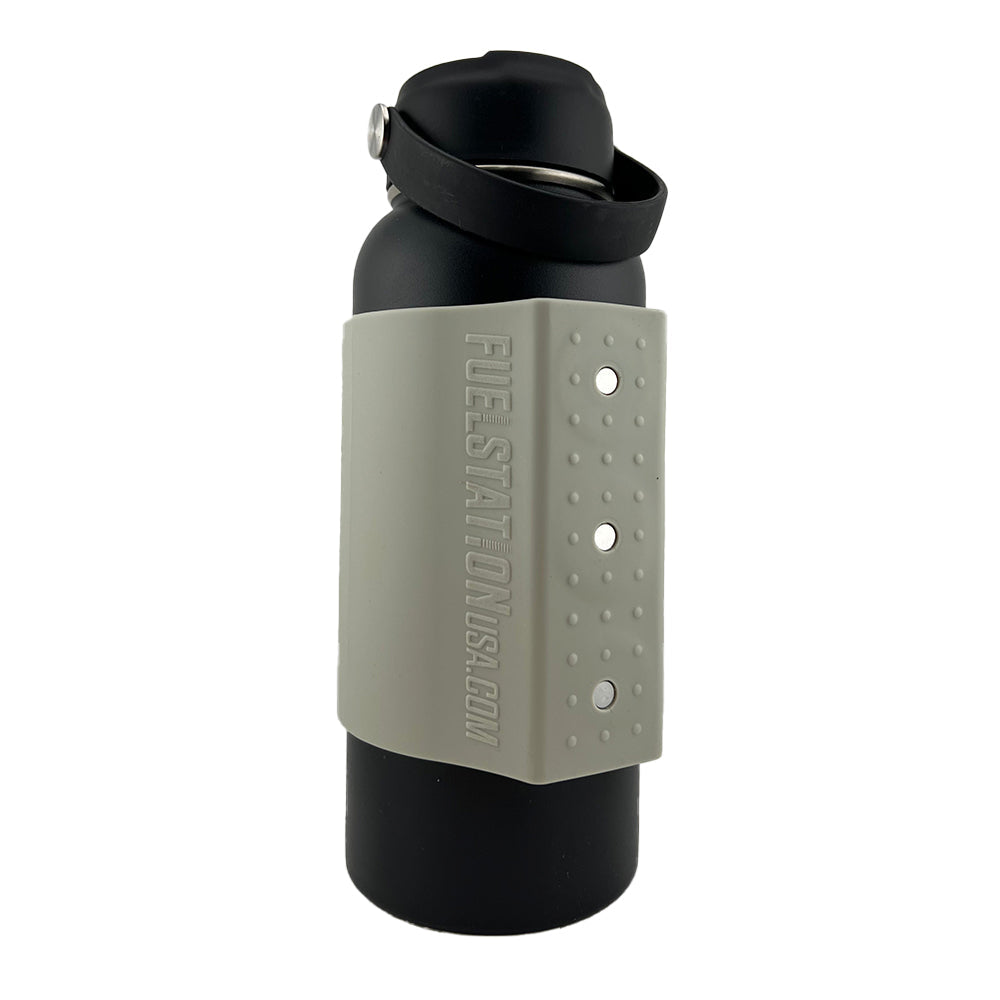 FUELSTATION Bottle: Gray Magnetic Sleeve