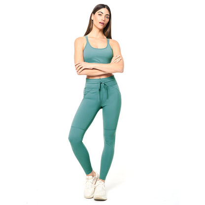 Sergio Tacchini Silvia Leggings - Duck Green