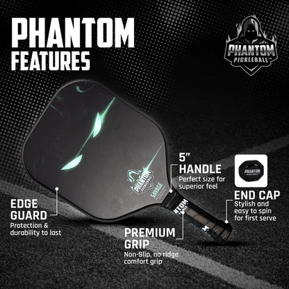 Phantom Pickleball Paddle Savage 13mm & Cover