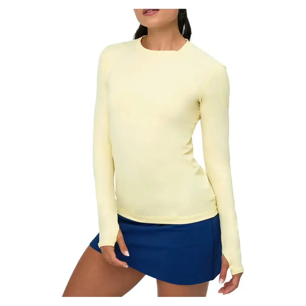 Women`s 24/7 Long Sleeve Tennis Crew-Apparel-BloqUV-2001-BBB-LeonY-Tennis Express
