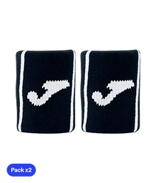 Wristband Joma Game Cortas Negro Pack x2