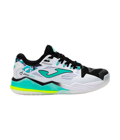 Padel Shoes Joma Spin Men 2542 White Turquoise 2025