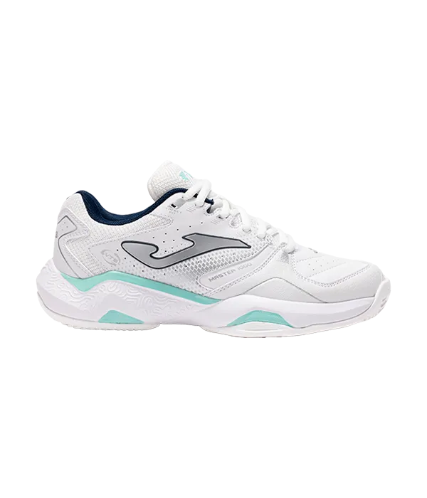 Padel Shoes Joma Master 1000 Lady 2542 White Turquoise 2025