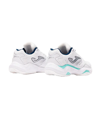 Padel Shoes Joma Master 1000 Lady 2542 White Turquoise 2025