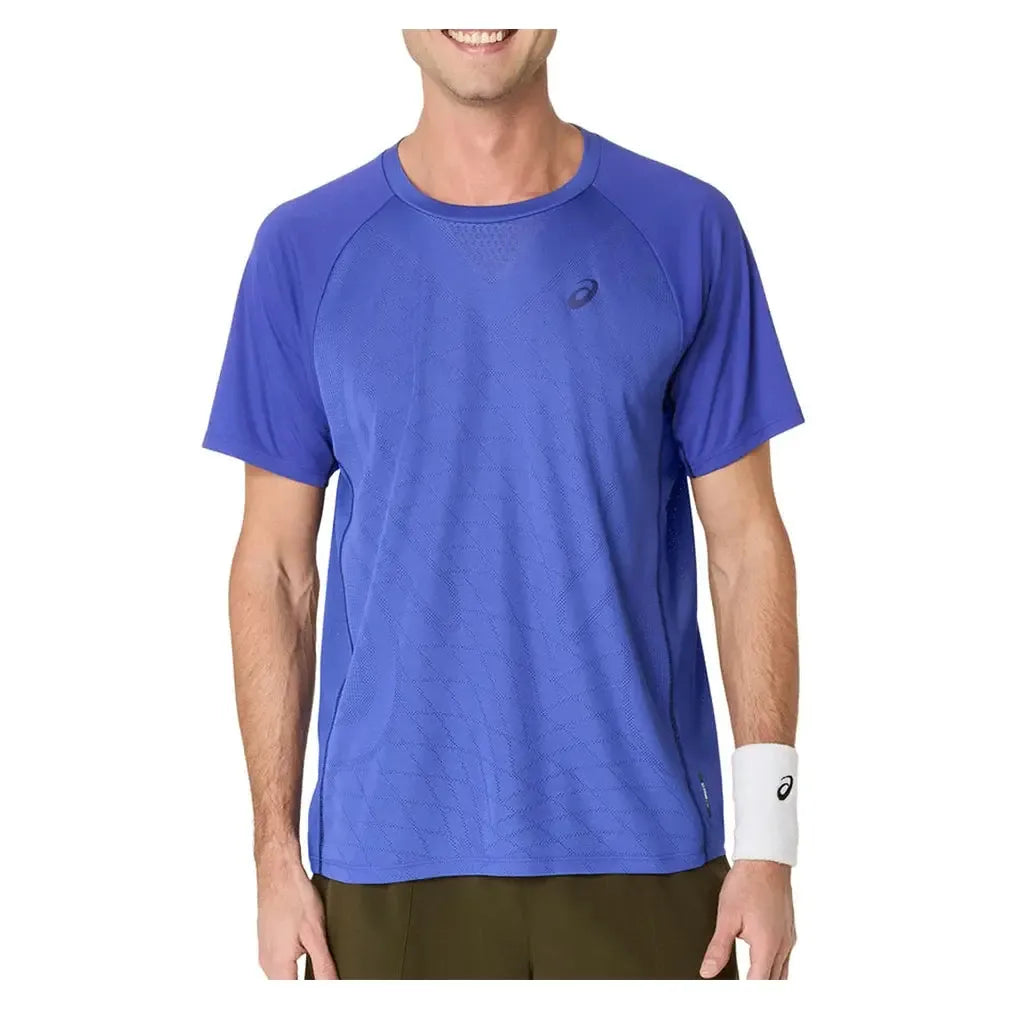 Men's Match Actibreeze Short Sleeve Tennis Top-Apparel-Asics-2041A320_400-Tennis Express