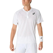 Men's Match Actibreeze Tennis Polo Brilliant White-Apparel-Asics-2041A322_100_1e45b215-fa64-499a-be29-331901a1448b-Tennis Express