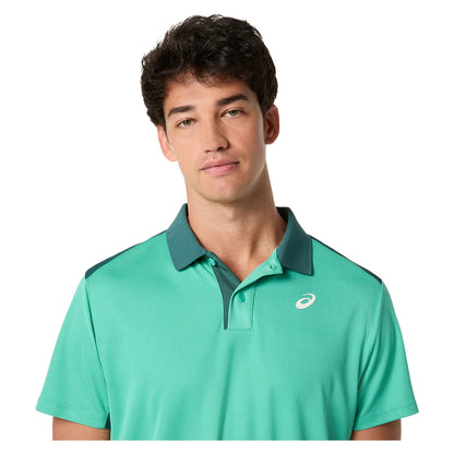 Men's Court Tennis Polo Aurora Green