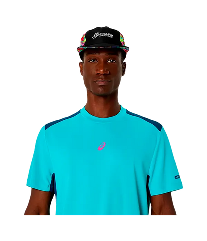 Camiseta Asics Padel Court SS Energy Aqua 2025
