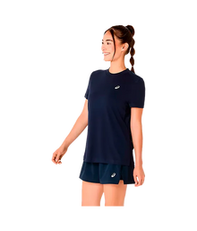 Camiseta Asics Court SS Midnight Mujer 2025