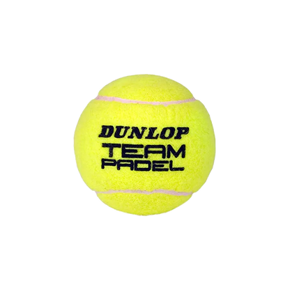 Balls  Dunlop Team Padel (Pack x3)