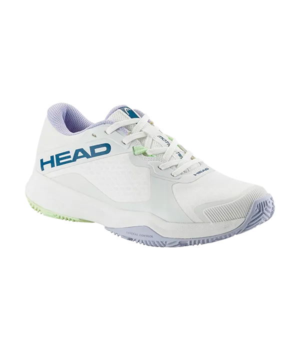 Padel Shoes HEAD Motion Team Padel Mujer White/Lavender 2025