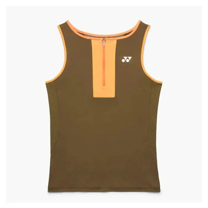 Women's Tournament Zip Tennis Tank-Apparel-Yonex-20833-F25-B_db6cdd54-fb3e-443b-b3c6-e1f192a308d8-Tennis Express