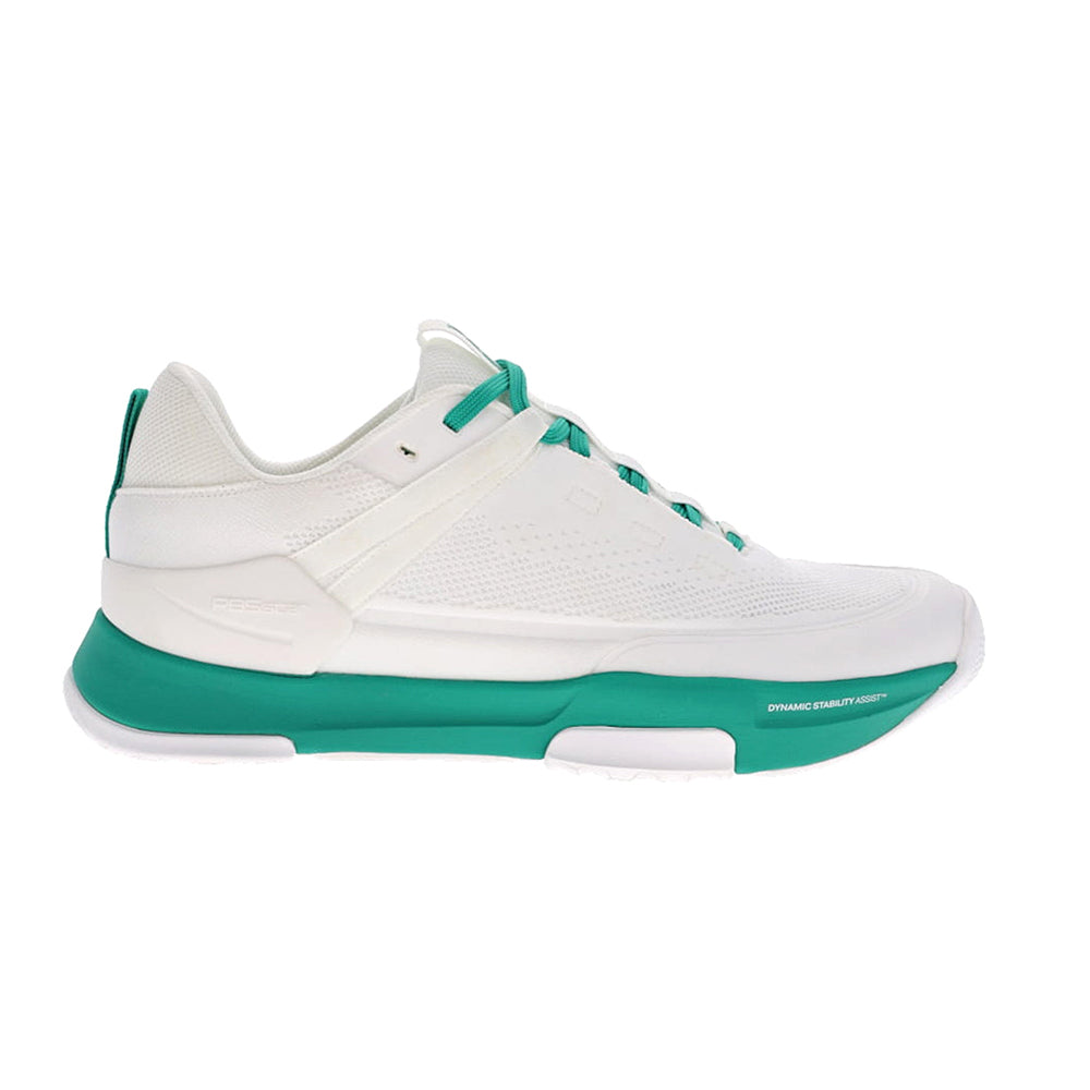 PB5 Men's Pickleball Shoes Court2 | White-Jade