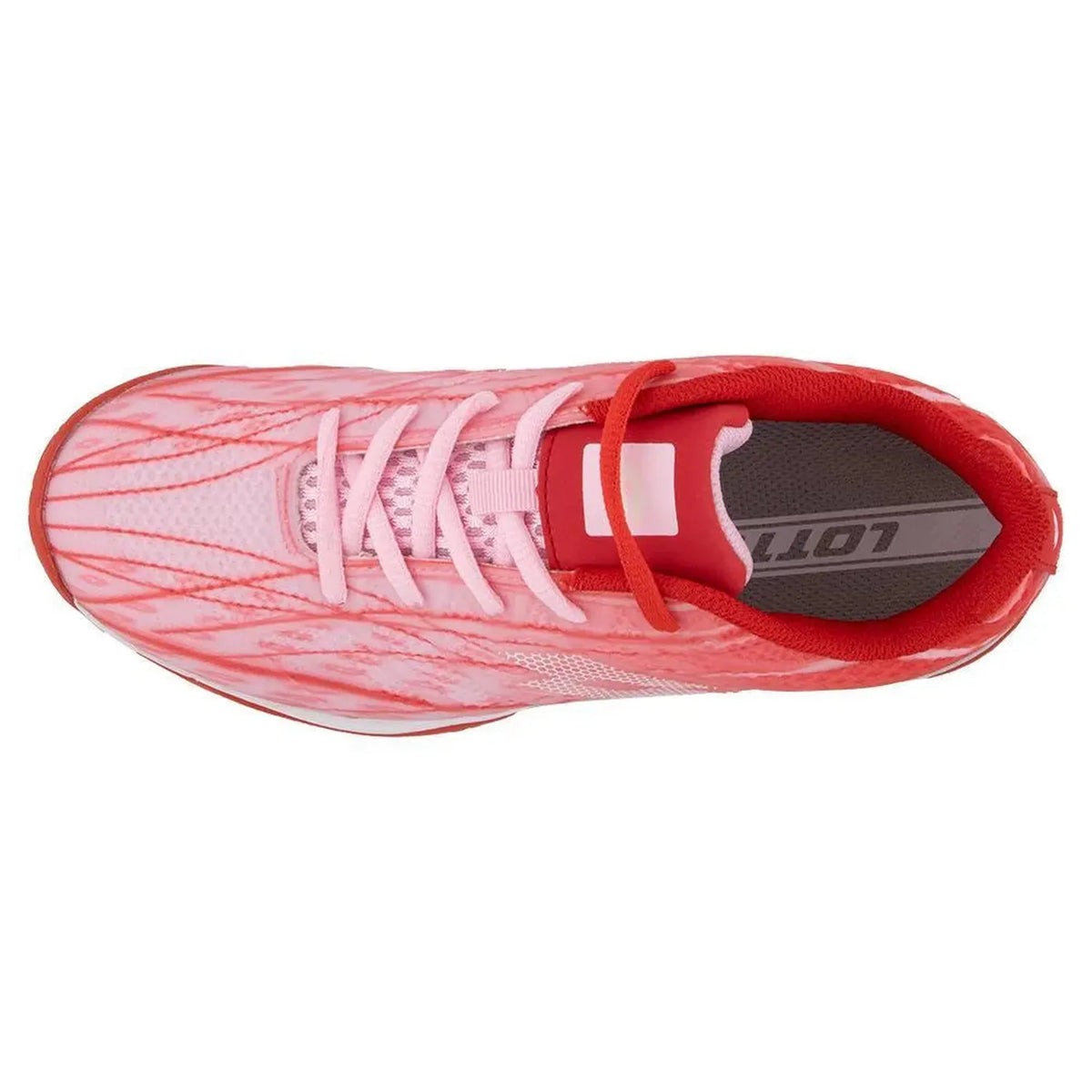 Juniors' Mirage 300 Speed Tennis Shoes Pink Cherry and All White-Footwear-Lotto-218855-9FMH22-1-2-[Sku]-Tennis Express