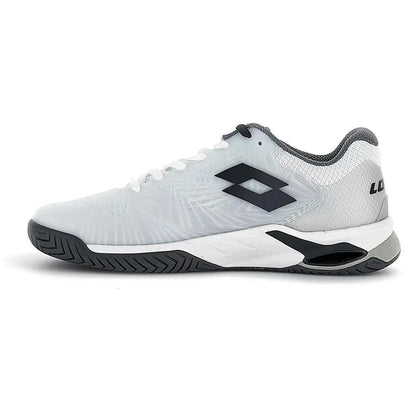 Men's Mirage 100 Speed Tennis Shoes All White and Asphalt
