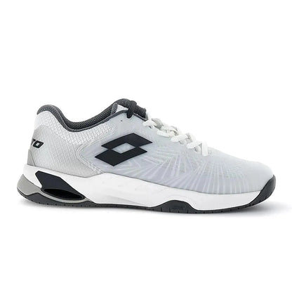 Men's Mirage 100 Speed Tennis Shoes All White and Asphalt