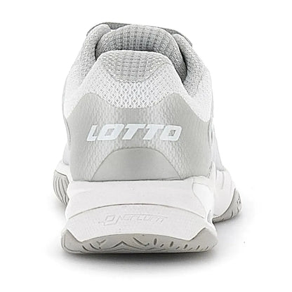 Women's Mirage 100 Speed Tennis Shoes All White and Cool Gray 9c