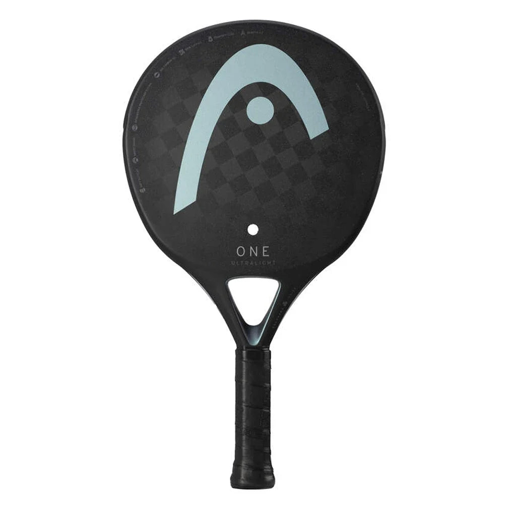 One Ultralight Black Padel Racquet