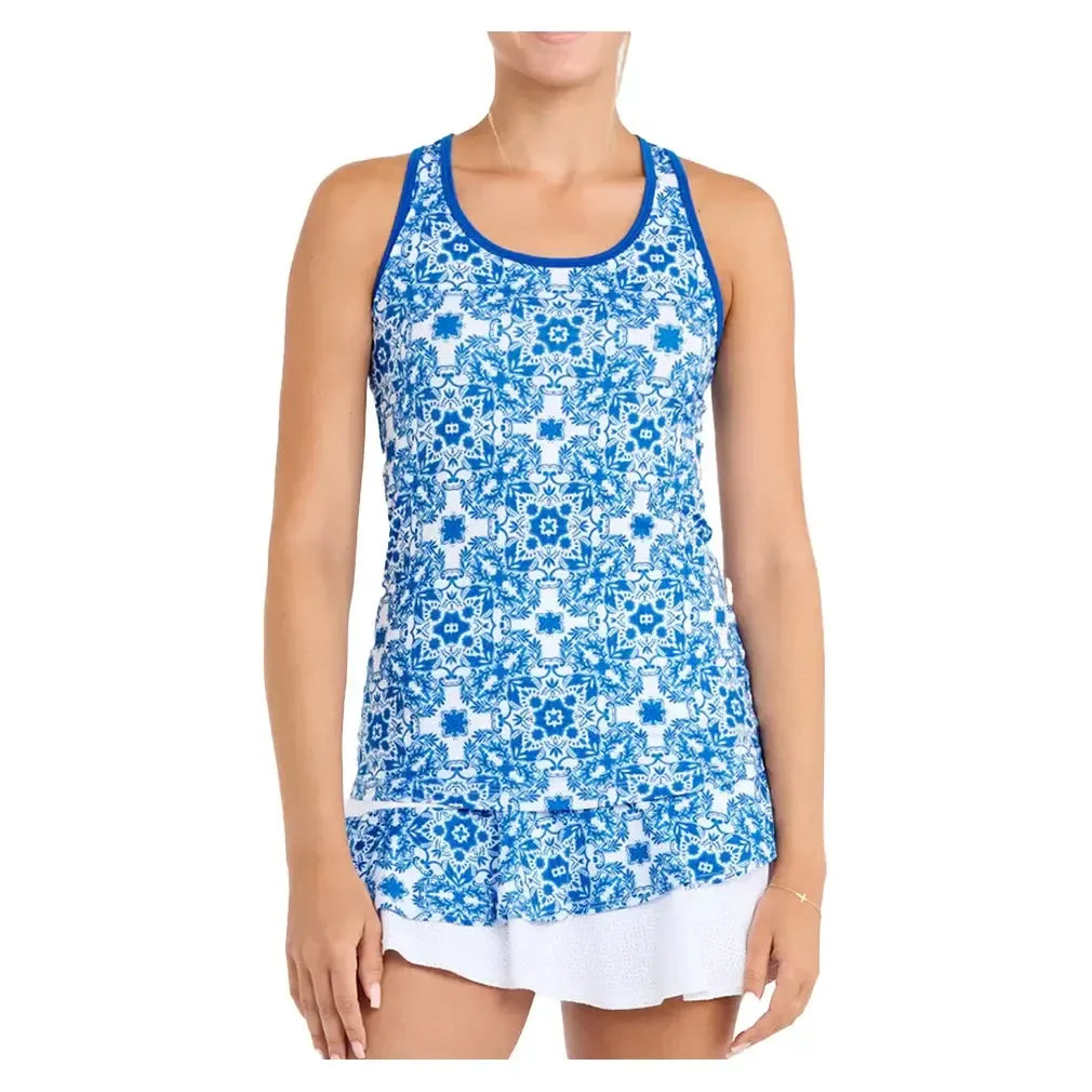 Women's Racerback Tennis Tank Sandra Tiles-Apparel-Sofibella-2256MSA-SANU25_c04e644a-fdc6-4380-a2bf-35bc7845ba83-Tennis Express