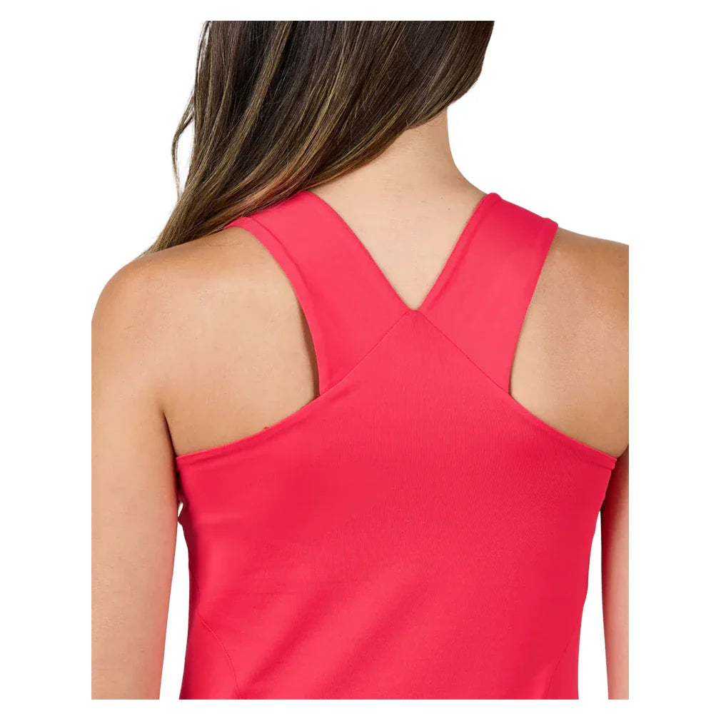 Women's Style Icons Racerback Tennis Tank Berry Red