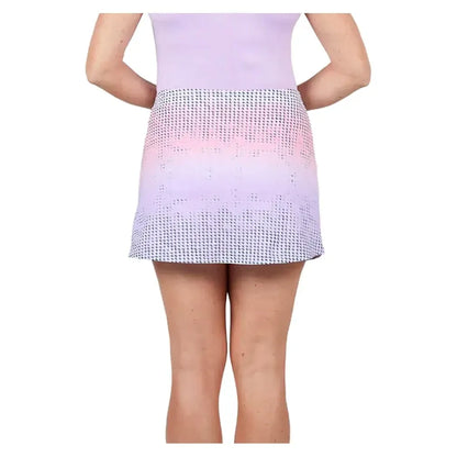 Women's 14 Inch Tennis Skort Degrade Dots