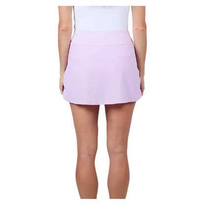 Women's 13 Inch Tennis Skort Degrade Dots and Lavender
