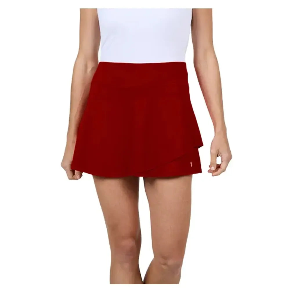 Women's 14 Inch High-Waisted Skort-Apparel-Sofibella-2322-TEAM-M-Tennis Express