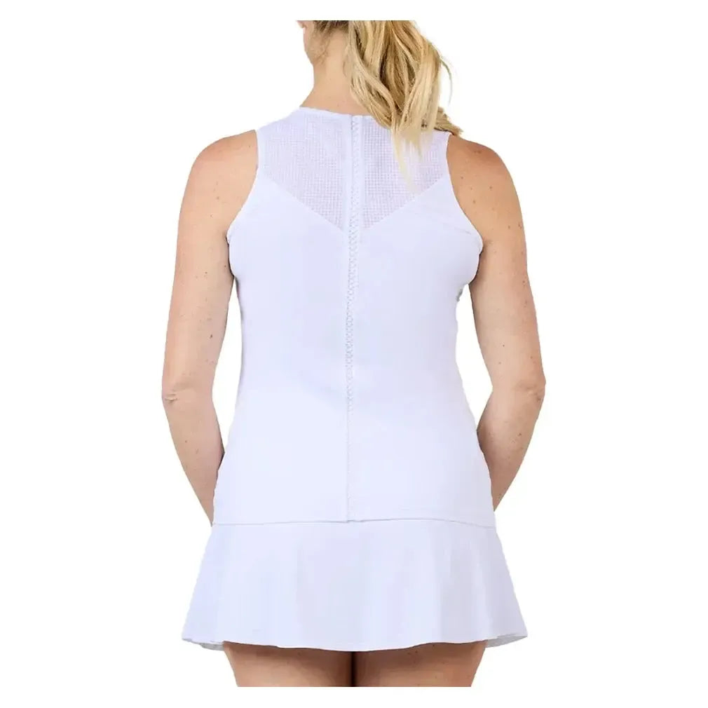 Women's Tennis Tank White