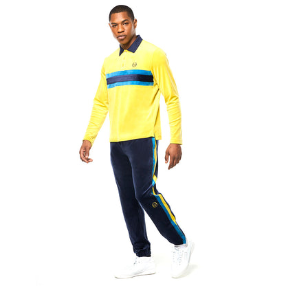 Sergio Tacchini Banda Velour Polo - Snake Eye
