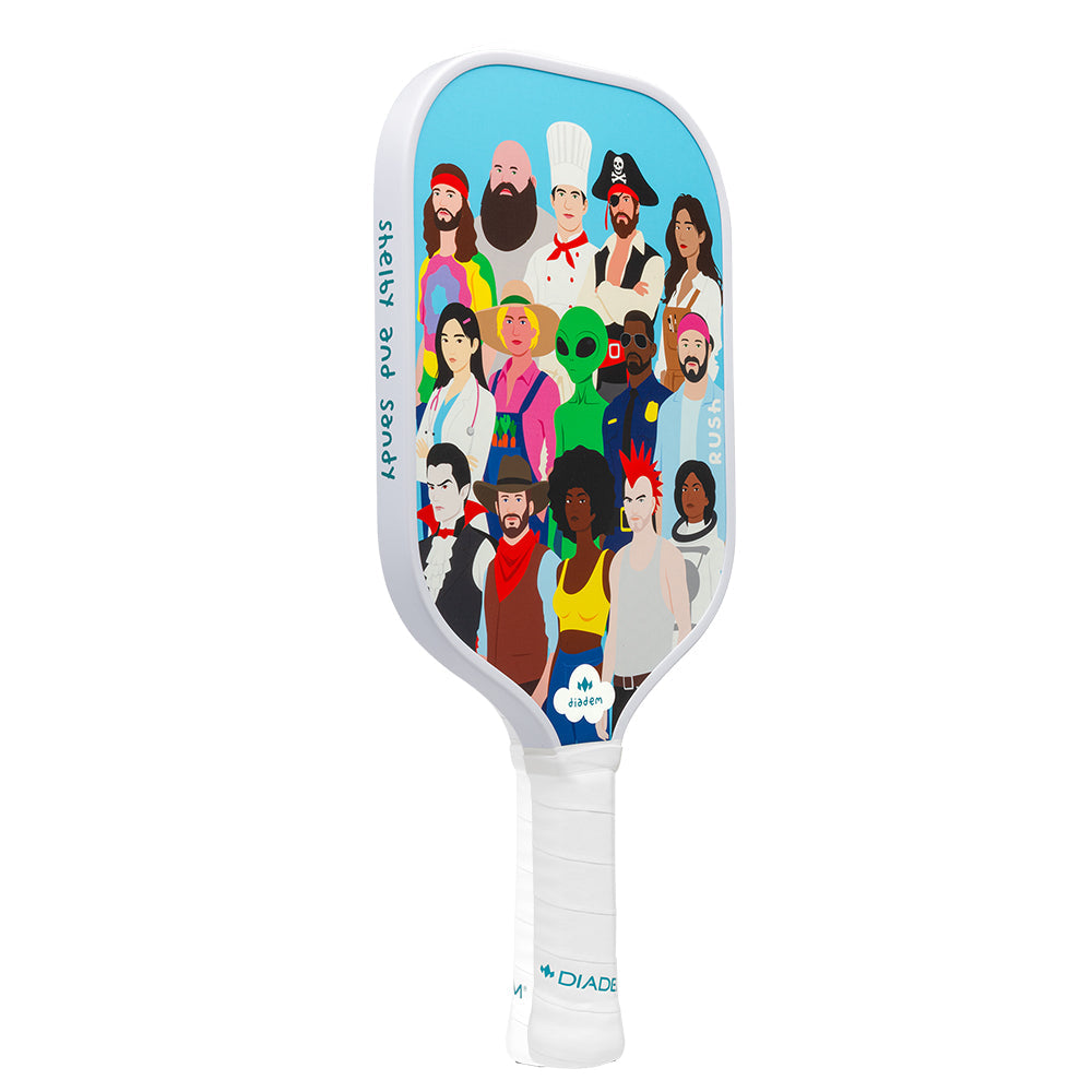 Diadem People of Pickleball by shelby and sandy Pickleball Paddle
