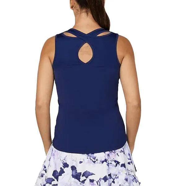 Womens Lilac Dream Tennis Tank Navy-Apparel-Sofibella-2408-LIDH24-21-2-[Sku]-Tennis Express