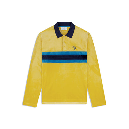 Sergio Tacchini Banda Velour Polo - Snake Eye
