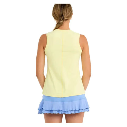 Women's Hi-Low Tennis Tank Lemonade