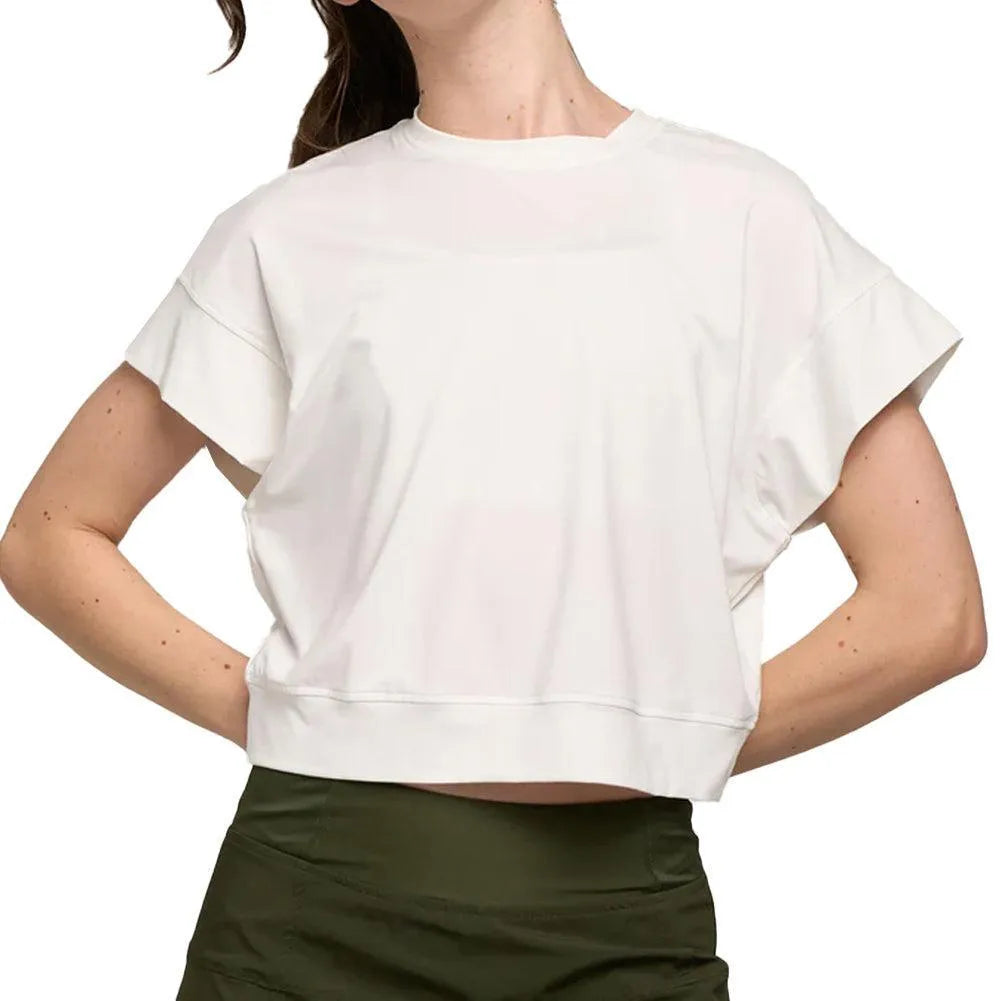 Women's Drift Saturday Tennis Top-Apparel-Lija-24A-1920T3-White-Tennis Express